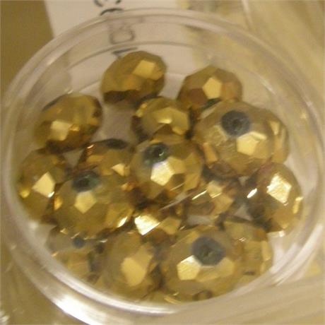 Pracht Glass Beads - Gold Image 1