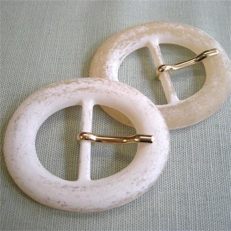 Oval Matt Resin Buckle Image 1