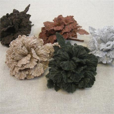 Felt Roses 9cm Image 1