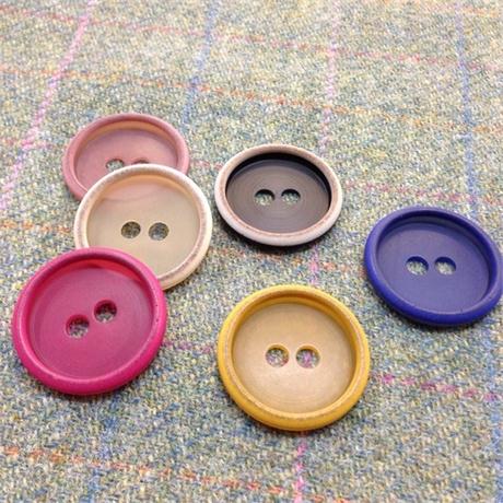 Semi-Transparent Plastic Button Image 1