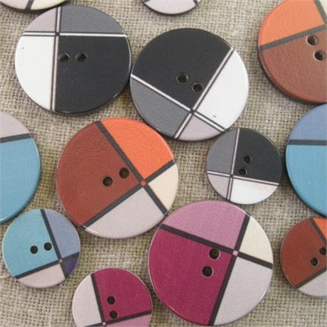 Geometric Button Sz44 Image 1