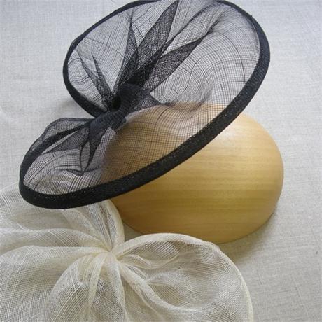 Large Sinamay Fascinator Image 1