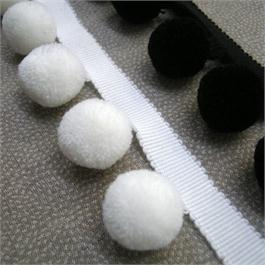 Acrylic Bobble fringe 40mm Thumbnail Image 1