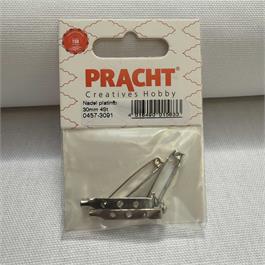 Brooch Back Pins - 4 pieces Thumbnail Image 1