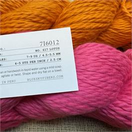 Blue Sky Fibres Organic Cotton Worsted Thumbnail Image 1