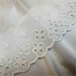 Recycled Lyocell Broderie Lace thumbnail
