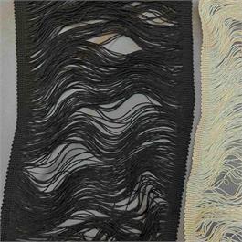 Fine Italian Viscose Double Edge Fringe thumbnail