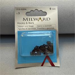 Millward Black Trouser & Skirt Hooks & Bars thumbnail