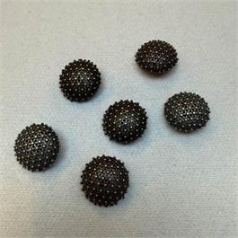 Studded Recycled Metal Shank Button thumbnail