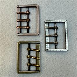 Recycled Zinc Alloy 3-Prong Buckle thumbnail