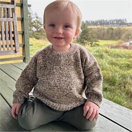 Melange Baby Sweater Pattern Thumbnail Image 2