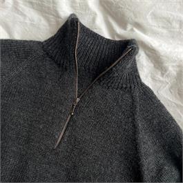 Zipper Sweater Light Men's Pattern Thumbnail Image 1