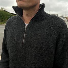 Zipper Sweater Light Men's Pattern Thumbnail Image 3