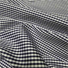 Navy Gingham Shirting thumbnail