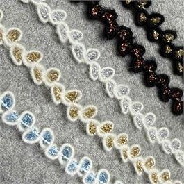 Narrow Wool Metallic Braid thumbnail