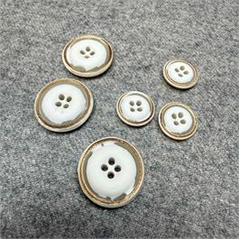 Italian Burnt Urea 4-Hole Button thumbnail