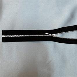KCC No.1 Metal Silver Open End Zip thumbnail