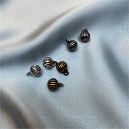 Metal Grooved Ball Button thumbnail