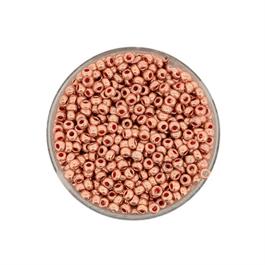 METALLIC ROSE GLASS ROCAILLES 2.6MM 17G thumbnail