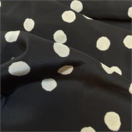 Printed Spot Crepe de Chine thumbnail