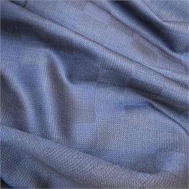 Navy & Black Check Wool Mix Twill thumbnail