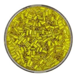 YELLOW GLASS BUGLE 2-CUT 2MM 17G thumbnail