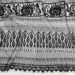 Banded Chantilly lace Thumbnail Image 2
