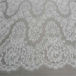 Rose Bordered Leavers Lace Thumbnail Image 0