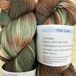 Bluebell Yarns Corriedale No Nylon Sock Variegated 4 ply Thumbnail Image 5