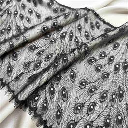 Fine French Peacock Lace Trim thumbnail