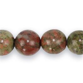 Unakite Stone Semi-Precious Beads Thumbnail Image 1
