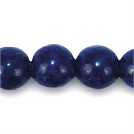  Blue Marble Stone Semi-Precious Beads thumbnail