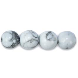 White Marble Stone Semi-Precious Beads thumbnail