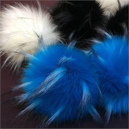 Hand Made Fake Fur PomPom Thumbnail Image 0