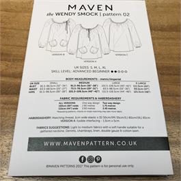 Maven Wendy Smock Sewing Pattern Thumbnail Image 1