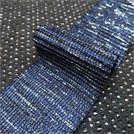 Knitted Metallic Ribbed Border 55mm Thumbnail Image 1