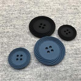 Italian 4-Hole Swirl Edge Button thumbnail
