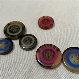 4-Hole Resin Mock Horn Button thumbnail