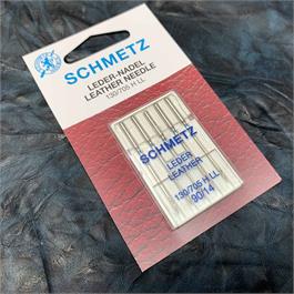 Schmetz 130/705HLL Leather Machine Needles 5pk - #90 thumbnail