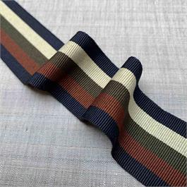 Italian Stripe Petersham Ribbon thumbnail