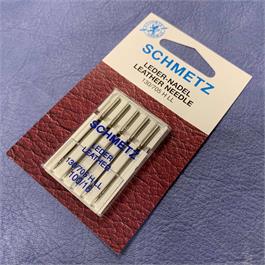 Schmetz 130/705HLL Leather Machine Needles 5pk #100. thumbnail