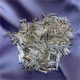 Toho Bugle Beads - Silver Lined Transparent Crystal thumbnail