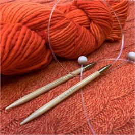 SeeKnit Shirotake 6.5mm Bamboo Flexi Single Pointed Needles thumbnail
