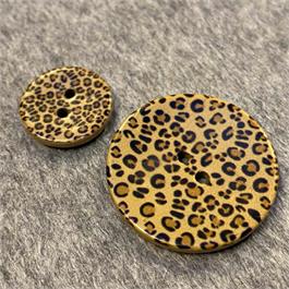 Italian Printed Coconut 2-hole Button thumbnail