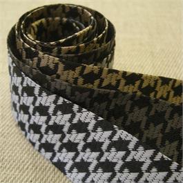 Dogs Tooth Bias Binding 25mm thumbnail