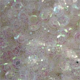 Cup Sequins Iridescent - 6mm - 100g Bag thumbnail