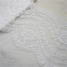 Fine Double Scallop Lace 18cm thumbnail