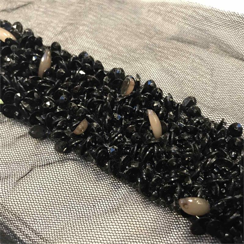 Handmade Indian Beaded Insertion Trim