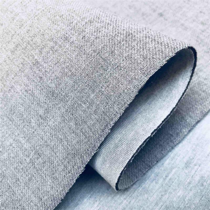 Soft Grey Wool Scuba