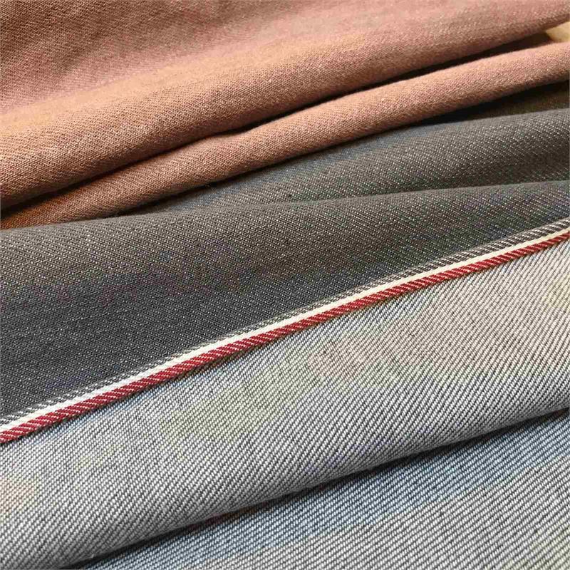 grey stretch denim fabric